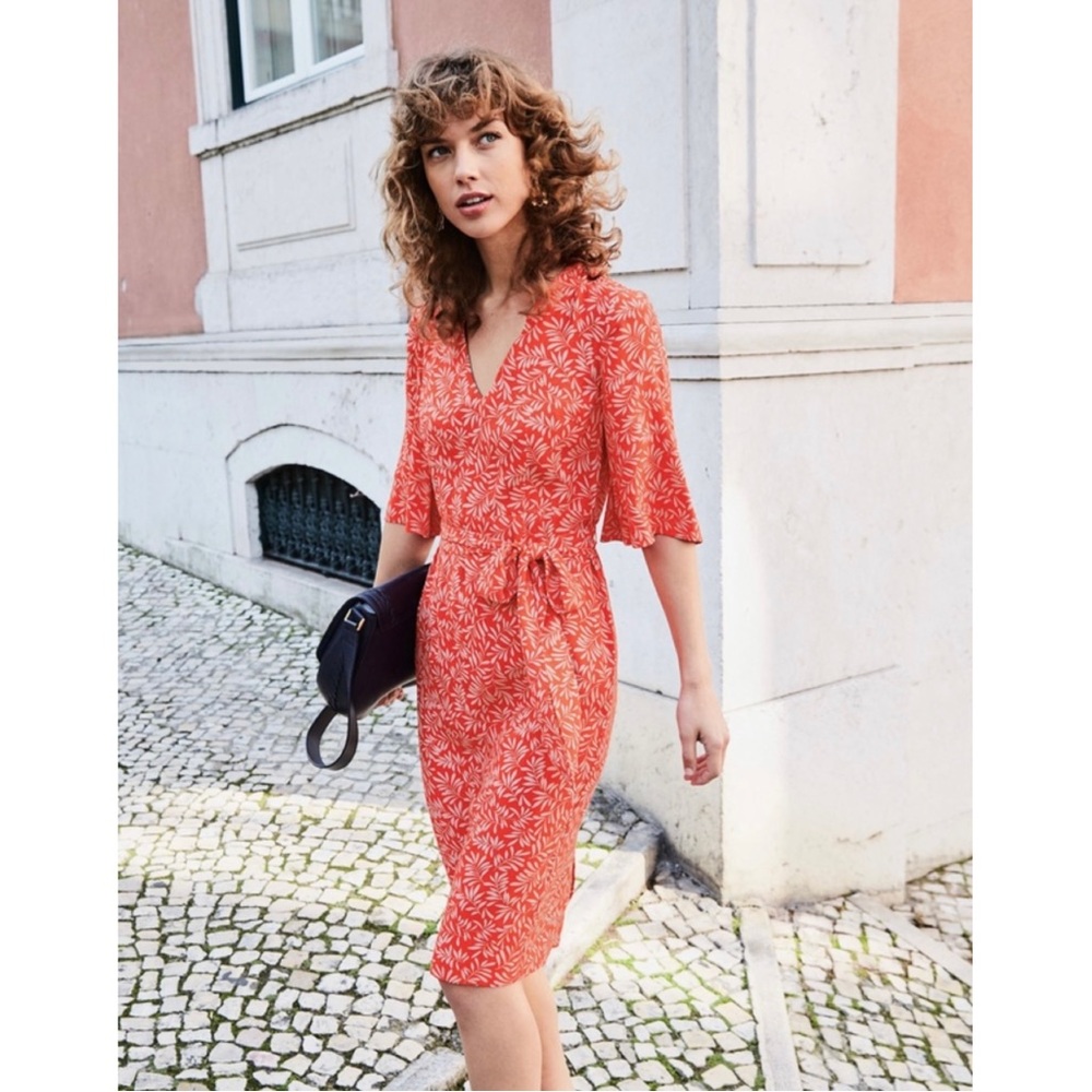 Boden Ines Belted Kimono Dress NWT